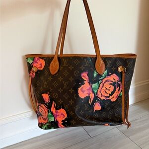 Louis Vuitton Neverful MM Stephen Sprouse Roses